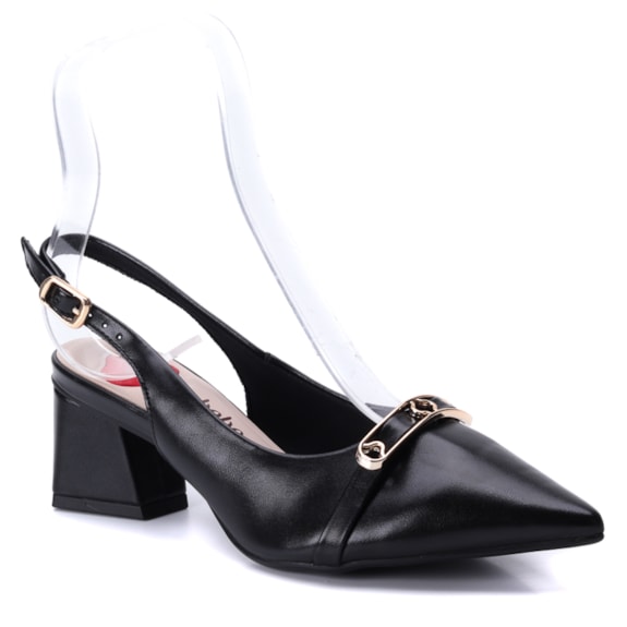 Sapato Feminino Bebecê Chanel B+ 3848-556