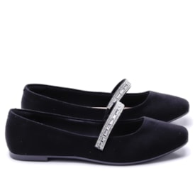 Sapato Feminino Camurça Mary Jane Moleca 5735.235 