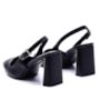 Sapato Feminino Chanel com Salto Bloco da Ramarim 25-18101