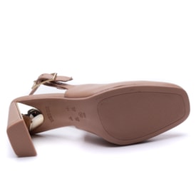 Sapato Feminino Chanel com Salto Bloco da Ramarim 25-18101