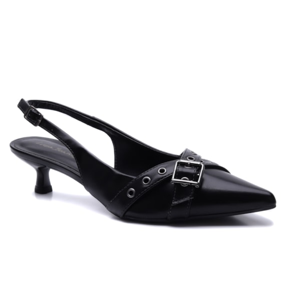 Sapato Feminino Luiza Beatriz Chanel Salto Taça 4107