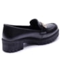 Sapato Feminino Mocassim com Fivela de Metal MF  171