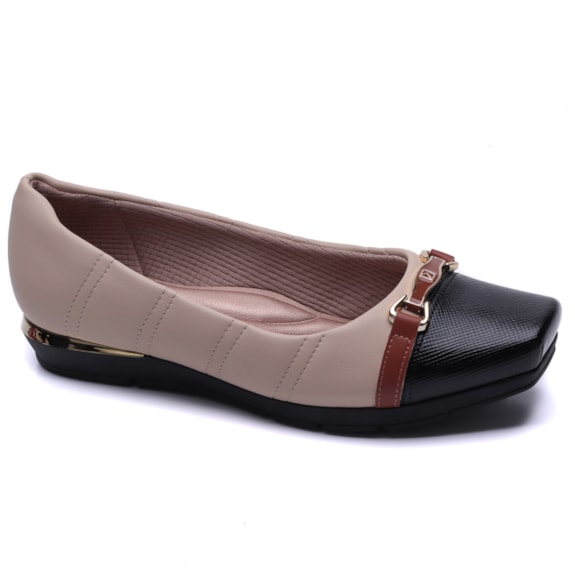 Sapato Feminino Piccadilly Anabela com Stretch 147324
