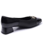 Sapato Feminino Piccadilly Salto Quadrado com Stretch 160105
