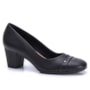 Sapato Feminino Salto Usaflex Couro Clássico UC1101