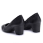 Sapato Feminino Salto Usaflex Couro Clássico UC1101
