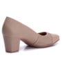 Sapato Feminino Salto Usaflex Couro Clássico UC1101