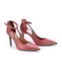Sapato Feminino Scarpin Bebecê Salto Alto - ROSA ANTIGO
