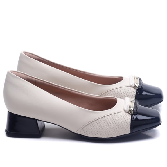 Feminina Piccadilly Sapatilha Piccadilly Bico Quadrado Sapato