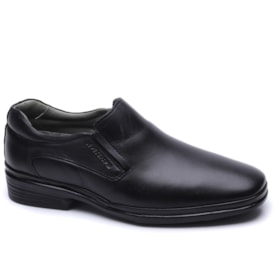 Sapato Masculino Social Leveterapia  Conforto Fusion Calce Fácil L 44406