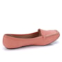 Sapato Moleca Mocassim Feminino Camurça - CORAL