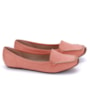 Sapato Moleca Mocassim Feminino Camurça - CORAL