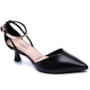 Sapato Scarpin Bebecê com Detalhe de Metal Fivela