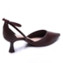 Sapato Scarpin Bebecê com Detalhe de Metal Fivela 