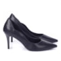 Sapato Scarpin Feminino Bebecê - PRETO/MARFIM