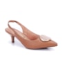 Sapato Scarpin Vizzano Chanel Feminino - CAMEL