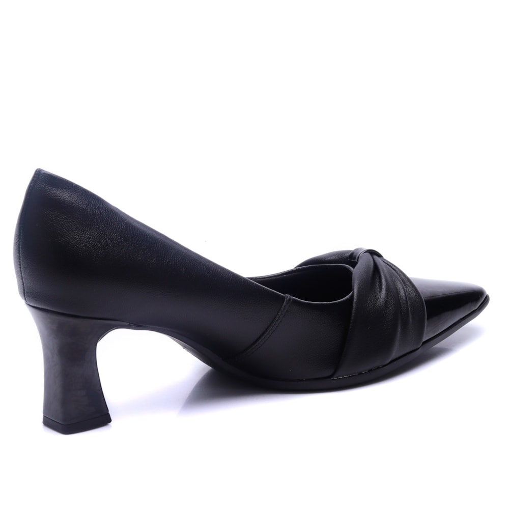 Sapato Social Salto Médio Feminino Piccadilly Bicolor - Andaraki