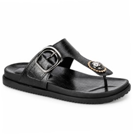Tamanco Birken Dedo Rasteira Feminina Luiza Beatriz 211-01B