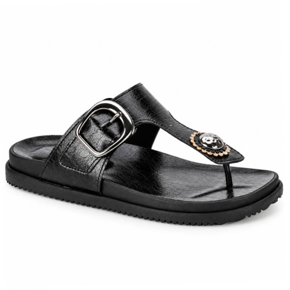 Tamanco Birken Dedo Rasteira Feminina Luiza Beatriz 211-01B