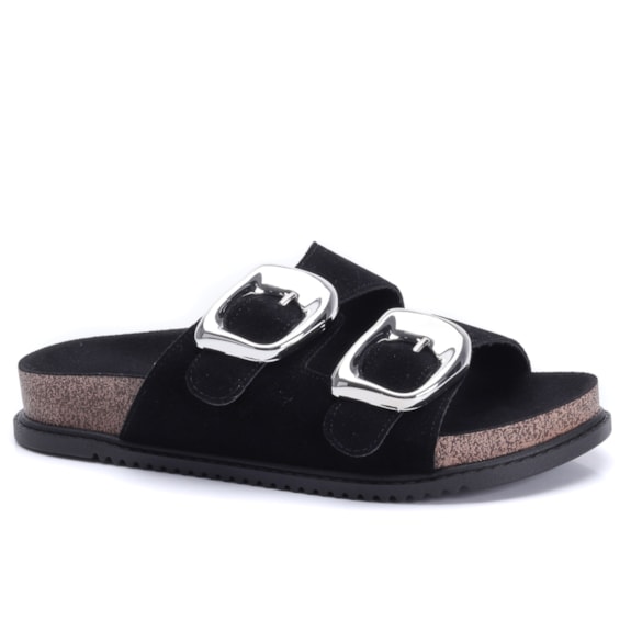 Tamanco Birken Feminino Beira Rio Fivela Dupla 8523.116 C