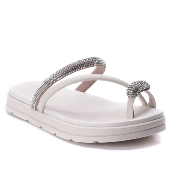 Tamanco Birken Feminino Moleca Brilho C/Dedo 5490.127