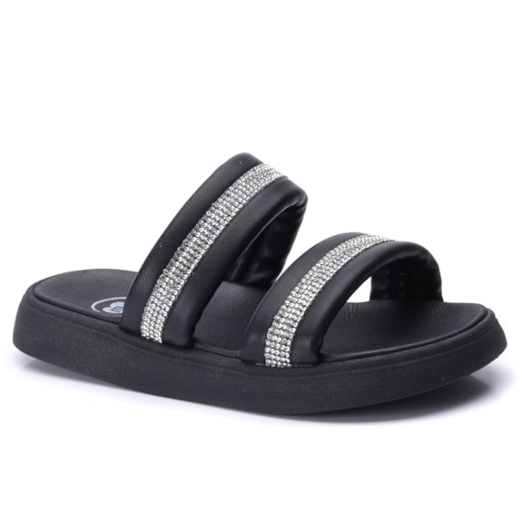 Tamanco Birken Infantil Feminino Molekinha com Brilhos 2358.117