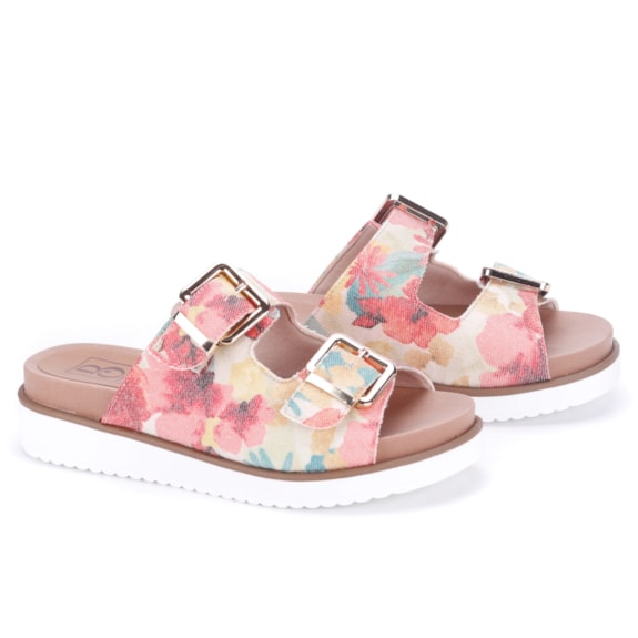 Tamanco Birker Bebecê Feminino - AQUARELA/MULTICOLOR