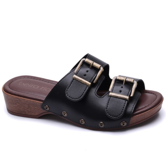 Tamanco Feminino Beira Rio Birken com Tacha 8456.309