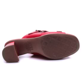 Tamanco Feminino Dakota Salto Bloco com 3 Fivelas Y9742 