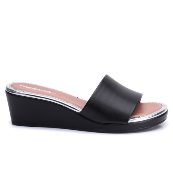 Tamanco Feminino Moleca Anabela Napa 5512.307