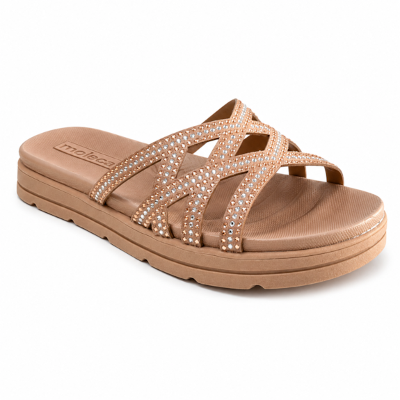 Tamanco Feminino Moleca Anatômico com Brilho 5490.236