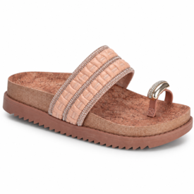 Tamanco Feminino Moleca Birken Dedo Brilho 5500.324