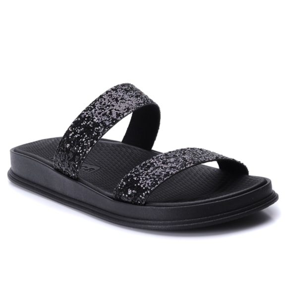 Tamanco Feminino Moleca Slide 2 Tiras 5556.105