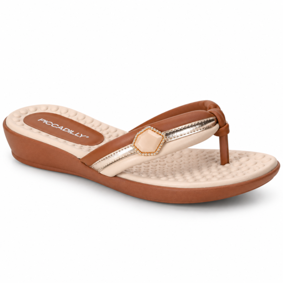 Tamanco Feminino Piccadilly Camila Dedo Pérola 500447