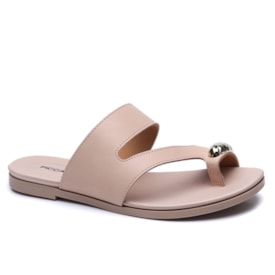 Tamanco Feminino Piccadilly Rasteiro de Dedo 418090