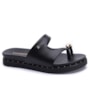 Tamanco Feminino Via Marte Birken com Detalhe no Dedo 169-022 Preto