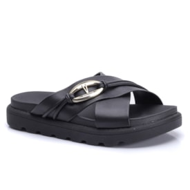 Tamanco Feminino Vizzano Flat com Metal 6510.111