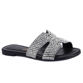 Tamanco Feminino Vizzano Slide Pedraria Ref. 6371.1005