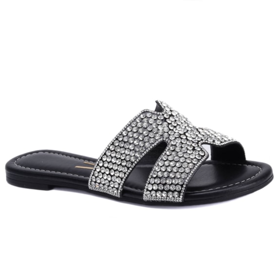 Tamanco Feminino Vizzano Slide Pedraria Ref. 6371.1005
