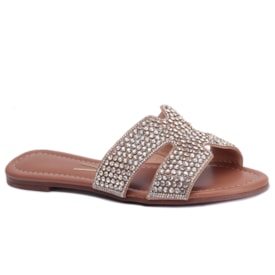 Tamanco Feminino Vizzano Slide Pedraria Ref. 6371.1005