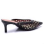 Tamanco Mule Feminino Vizzano com Apliques Metal 1456.106
