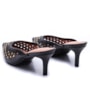 Tamanco Mule Feminino Vizzano com Apliques Metal 1456.106
