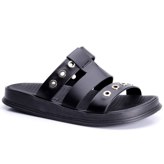 Tamanco Patete Feminino Moleca com Ilhós 5556.103