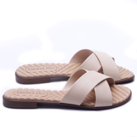 Tamanco Rasteiro Feminino Beira Rio Feminino 8519. 101