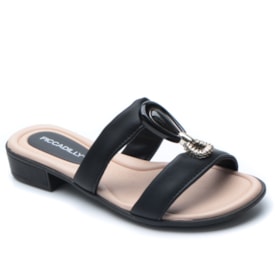 Tamanco Rasteiro Feminino Piccadilly Soft 590041