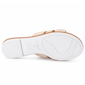 Tamanco Slide Feminino Moleca com Detalhe de Metal 5297.687
