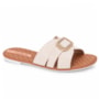 Tamanco Slide Feminino Moleca com Detalhe de Metal 5297.687