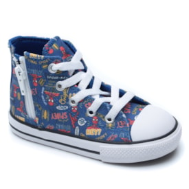 Tênis All Star Baby SpiderMan Cano Alto Converse CK 13090001 