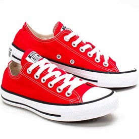 Tênis All Star Converse Chuck Taylor Feminino - VERMELHO/CRU/PRETO