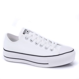 Tênis All Star Converse Feminino - BRANCO/PRETO/BRANCO